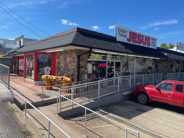 Everything Jesus storefront in Branson, MO