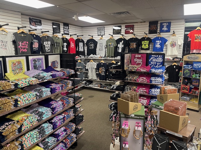 Everything Jesus t-shirts and apparel